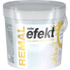 REMAL Color Efekt omyvatelná dekorační barva, 0910 stříbrná perleť, 400 g