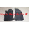VW CADDY 6/2010-6/2015- gumové koberce čierne s vyšším okrajom 2ks