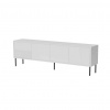 Cama Meble Tv stolík ABI RTV 200 4D, biely mat/biely mat