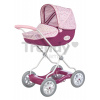 Kočík hlboký veľký Violette Baby Nurse Smoby pre 42 cm bábiku výška rúčky 77 cm