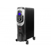 Olejový radiátor Black Heat, 2 000 W, velikost místnosti do cca. 25 m², černý