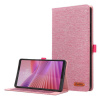 VSETKONAMOBIL 126720 FABRIC Zaklápací obal pre Lenovo Tab One / Lenovo Tab K9 ružový