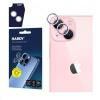 3mk HARDY Lens Protection ochrana kamery Pro pro iPhone 15/15 Plus Pink 5903108573450