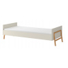BELL AMY Detská posteľ 90x200 LOTTA JUNIOR BED biela matná/dub drevo 93.2 cm x 56.6 cm x 218.2 cm