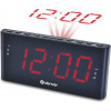 Denver Inter Sales Clockradio with Projection Čierna