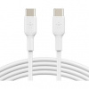 Belkin CAB003bt1MWH USB-C - USB-C, 1m, bílý