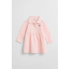ŠATY GANT SHIELD LS PIQUE RUGGER DRESS SALMON