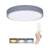 LED stropné svietidlo Solight WO8002 Grey 60 W 4200 lm 3000-6000 K sivé s diaľkovým ovládaním