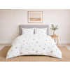 Francúzske posteľné obliečky Malina 200x220/2x70x80 cm – 100 % bavlna deluxe