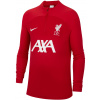 Nike Liverpool FC tréningová mikina červená detská - SKLADOM