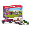 Schleich Pick Up s prívesom pre koňa 42346