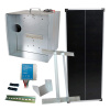 VNT electronics s.r.o. Základná súprava pre solárny plot s prenosným boxom, 10 A regulátorom, 100 W panelom, držiakom