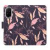 Flip pouzdro iSaprio - Xiaomi Redmi A5 - Ornamental Flowers 02 s kapsičkami na karty (Flipové knížkové pouzdro, obal, kryt iSaprio s přihrádkami na karty a motivem)