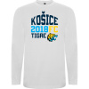 Superfutbal Pánske tričko s dlhým rukávom košické tigre, rôzne farby a veľkosti Farba: Biela, Veľkosť: 3XL