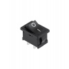 XTREME Kolískový vypínač 230V mini 2-pin, čierny PRK0001A.1