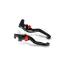 WOMET-TECH EVOS LCB24E krátke CNC páčky KAWASAKI ZX6R 07-18, ZX10R 06-15, Z750R 11-12, Z1000 07-16, Z1000SX/NINJA1000 11-16