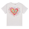 Desigual Tričká s krátkym rukávom TS_HEART Biela