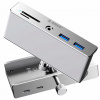 Hub Orico MH5PMM montovaný na svorku USB-C / 2x USB-A 3.0 + SD&TF + 3,5 mm