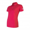 SENSOR MERINO ACTIVE POLO dámské triko kr.rukáv magenta 21200006-02