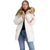 Alpha Industries Polar Jacket Wmn dámska zimná bunda jet stream white Farba: béžová, Veľkosti dámske: XL