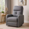 LuxuryForm DESIGN Televízne kreslo SEMIR s elektrickým polohovaním - šedé