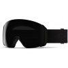 Lyžiarske okuliare Smith 4D MAG XL - Blackout/ChromaPop Sun Black + ChromaPop Storm Blue Sensor Mirror uni