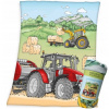 HERDING Fleece deka Traktor