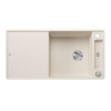Blanco Axia III XL 6 - Silgranitový drez, 99x50 cm, s ovládaním odtoku a príslušenstvom, InFino, jemná biela 527053