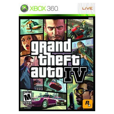 X360 Grand Theft Auto IV / Elektronická licence / Akční / Angličtina / od 18 let / Hra pro Xbox 360 (G3P-00016)