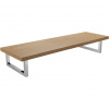 CERANO - Doska pod umývadlo Navira Pro + 2 konzoly pod dosku - dub medový - 101x46,5x3,6 cm