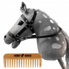 HOBBY HORSE KÔŇ NA PALICI A4 KONÍK HLAVA KONIA PALICA HRIEVA SKÁKAČKY HREBEŇ