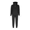 Firetrap Mens quarter Zip Tracksuits Black M
