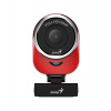 GENIUS webová kamera QCam 6000/ červená/ Full HD 1080P/ USB2.0/ mikrofon (32200002408)
