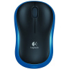 PROMO CZ - myš Logitech Wireless Mouse M185 nano, modrá (910-002239)
