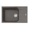 Franke Urban Fragranitový drez UBG 611-78 BB, 78x50 cm, sivý kameň 114.0700.108