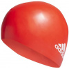Detská plavecká čiapka adidas SIL 3S CAP K červená HE5081