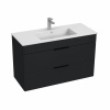 Jika CUBE skrinka s umývadlom 100 cm 100 x 43 x 62,2 cm antracit H4536521763521