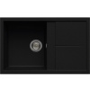 Granitový drez Elleci Unico 300 Full black G40
