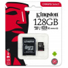 Karta SD Kingston SD10VG2/128GB 128GB (KINGSTON KARTA MICROSD 128GB MICRO CL10 ADAPTÉR SD)
