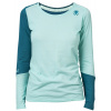 Dámske funkčné tričko Rafiki Finale vaječná škrupina modrá/tapestry zelená XS