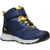 Detské nepremokavé topánky Keen Skua Mid WP Children/Yout naval academy/yolk yellow 35EU