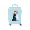 Luxusný dětský ABS cestovný kufor DISNEY FROZEN Frosted, 55x38x20cm