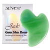 Aliver Jade Gua Sha Board masážna pomôcka Farba: Dark Green