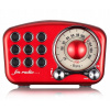Retro Bluetooth reproduktor, FM rádio v starom (Retro Bluetooth reproduktor, FM rádio v starom)
