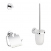 GROHE Essentials - Sada doplnkov pre toaletu 3v1, chróm 40407001