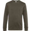 B&C Mikina KING Crew Neck, pánská COT01U01K55503-khaki L Khaki