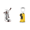 La Pavoni Esperto Abile + Eureka Helios 65, yellow