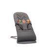 BabyBjorn Lehátko Bouncer Bliss Cotton Petal + hračka Googly Eyes Varianta: Anthracite