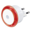 HAMA LED nočné svetlo Basic, senzor, automatické zap./vyp., červené - 00223492