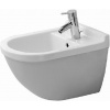 Duravit Starck 3 - Závesný bidet s prepadom, s WonderGliss, biela 22801500001
